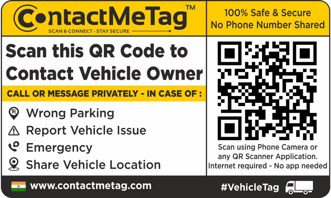 ContactMeTag - For Goods Carrier