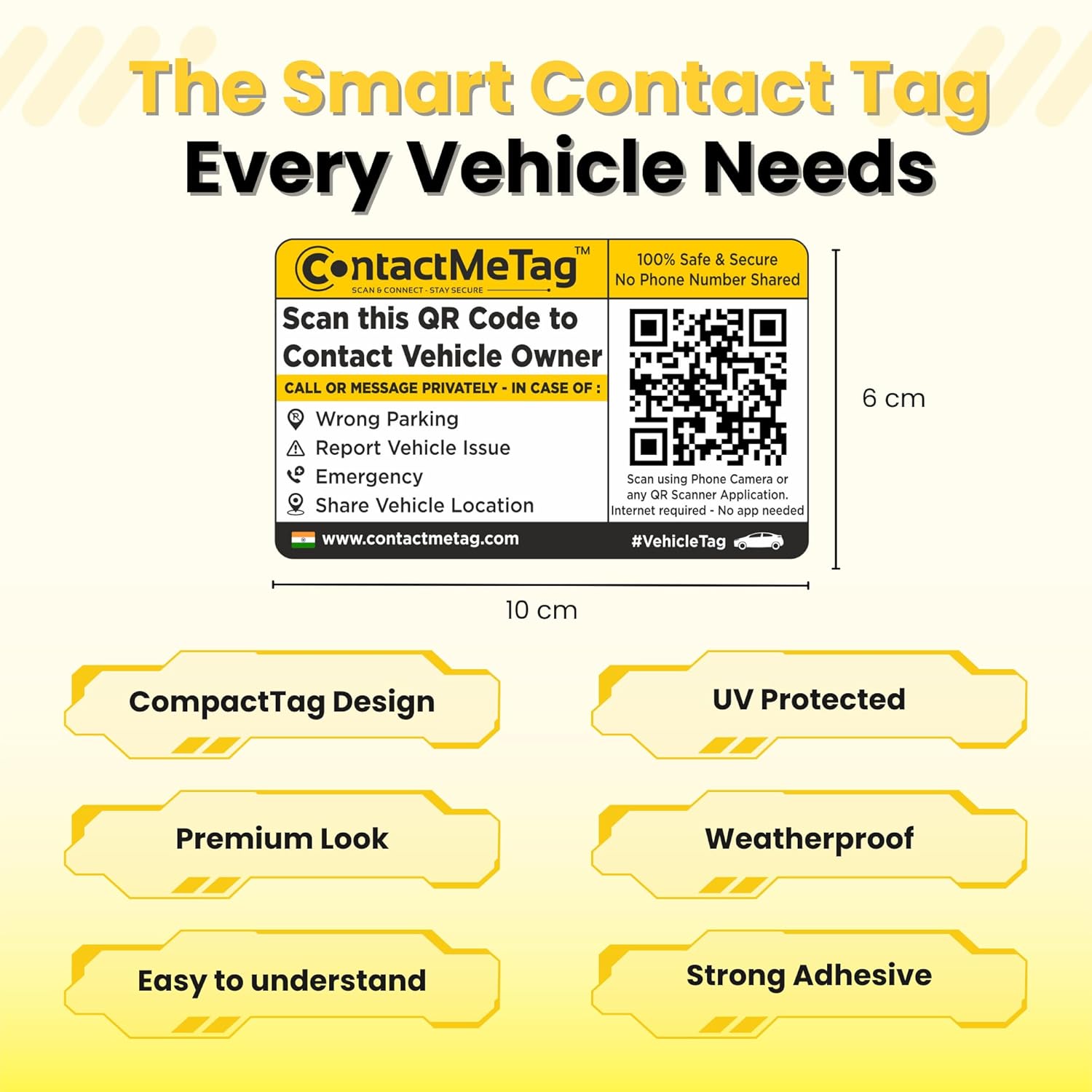 ContactMeTag - For Car